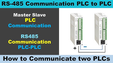 PLC To PLC Communication | Master Slave Plc Communication