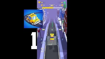 Taxi Run: Crazy Driver / Part 1 - HD GamePlay / Lv. 1 to 10 (Android-iOS)