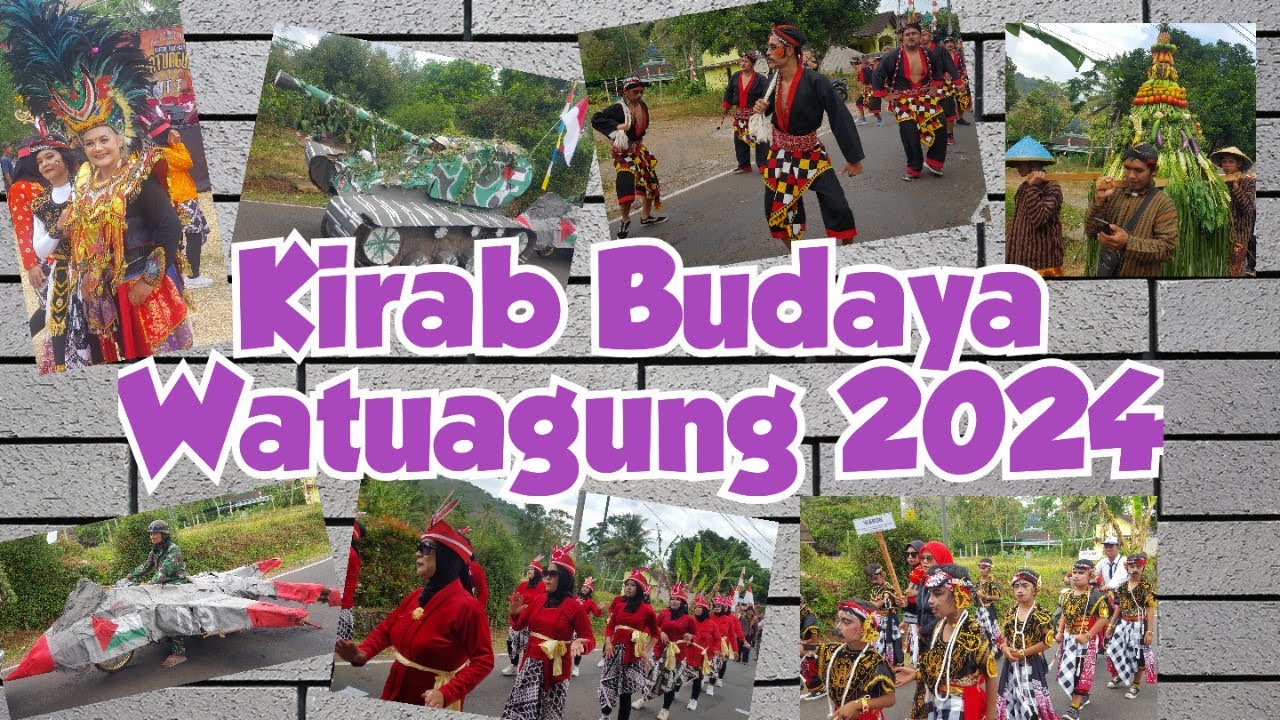 Kirab Budaya Watuagung 2024 Kecamatan Tuntang Kabupaten Semarang | Karnaval Watuagung Watu Agung