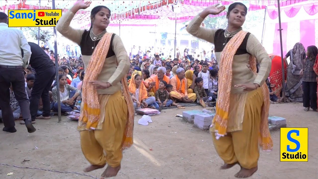 जलालपुर में प्रधान की लड़की ने किया सबसे ब्यूटीफुल डांस /यमुना किनारे मेरो गांव!#dharmendra Shastri 