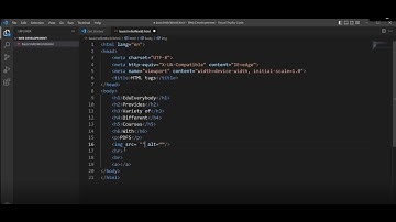 🔥 Practicing HTML Tags | Self-Closing and Empty tags | HTML tags | Web development Series 💥