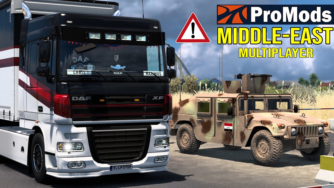 ETS2 MULTIPLAYER ProMods MIDDLE-EAST I SonntagsTour 🔴 LIVE [3112] EURO TRUCK SIMULATOR 2