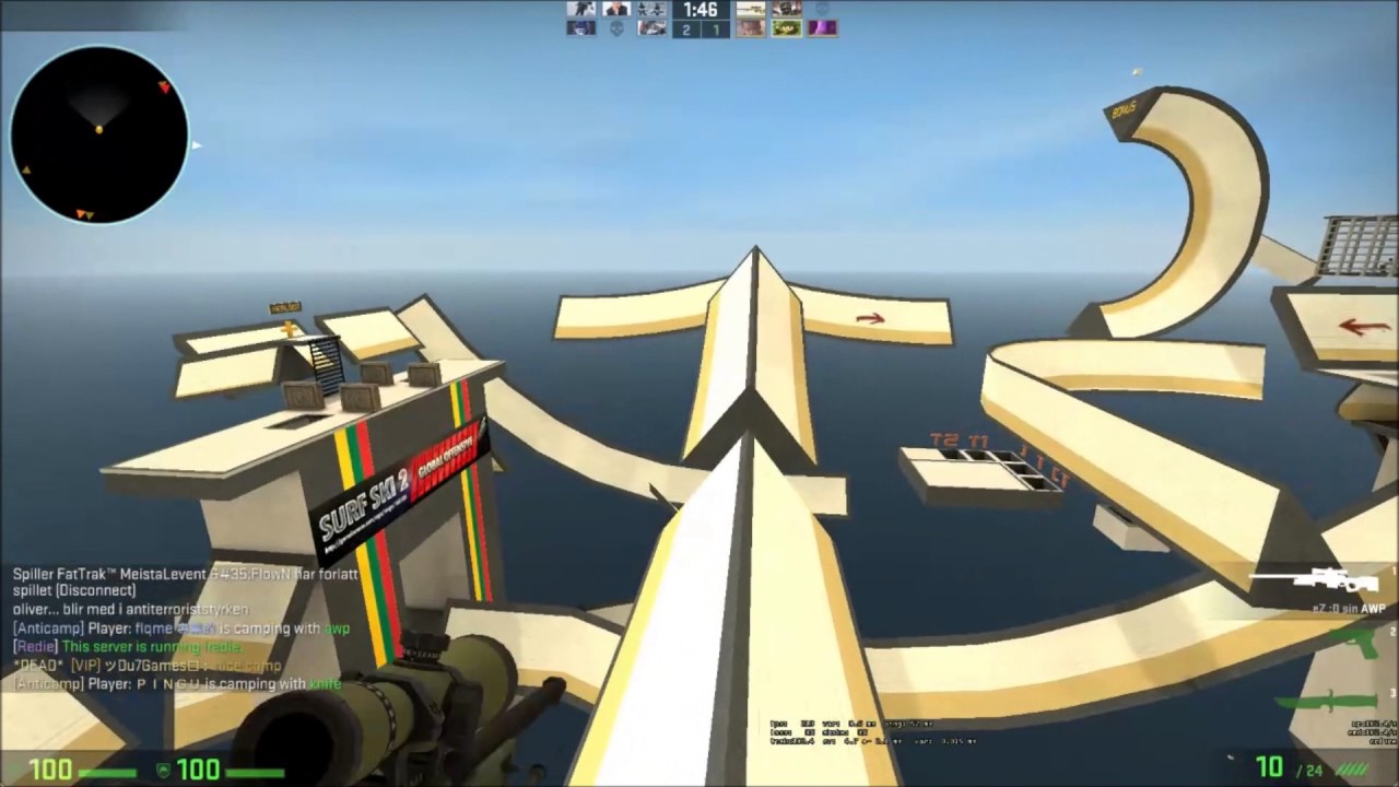 CSGO: combat surf montage #1 - by Tr1ps - YouTube
