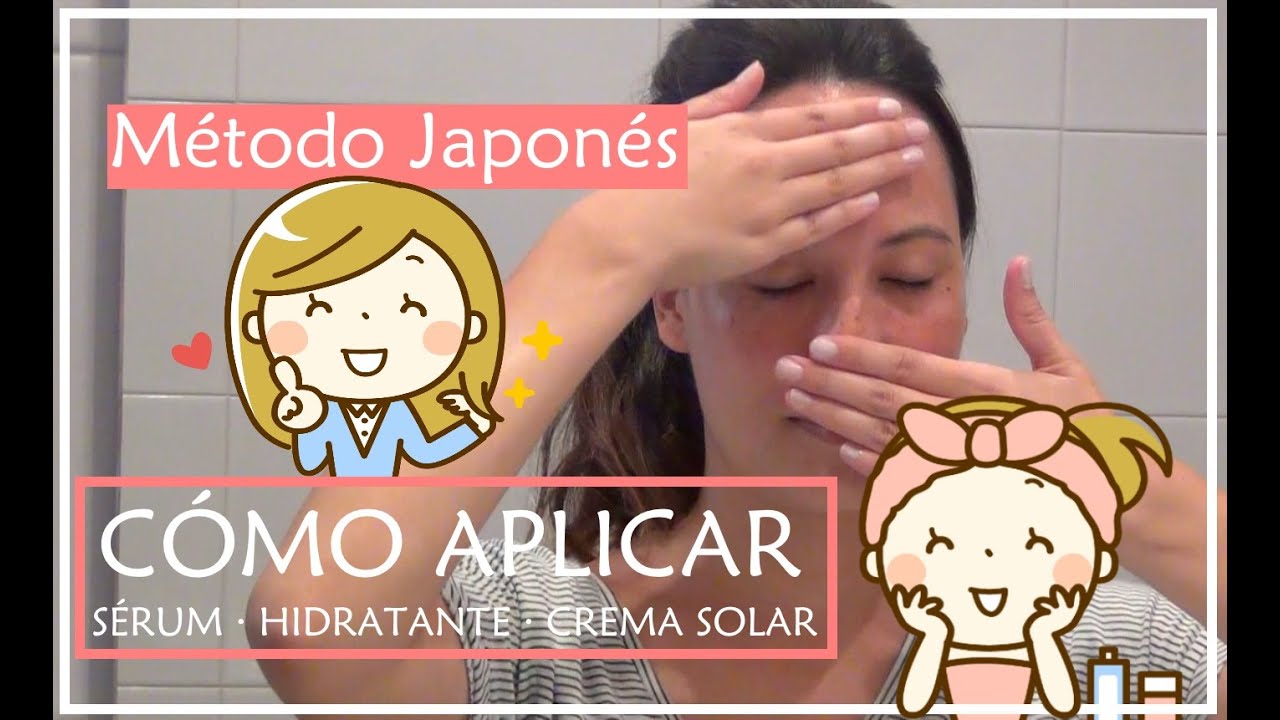 Método Rejuvenecedor de Saeki Chizu  | Cómo aplicar crema & sérum