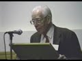 Professor stanford reid speaking in 1993