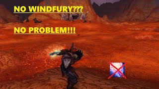 WOW TBC Classic Arms War What to do WITHOUT WINDFURY!