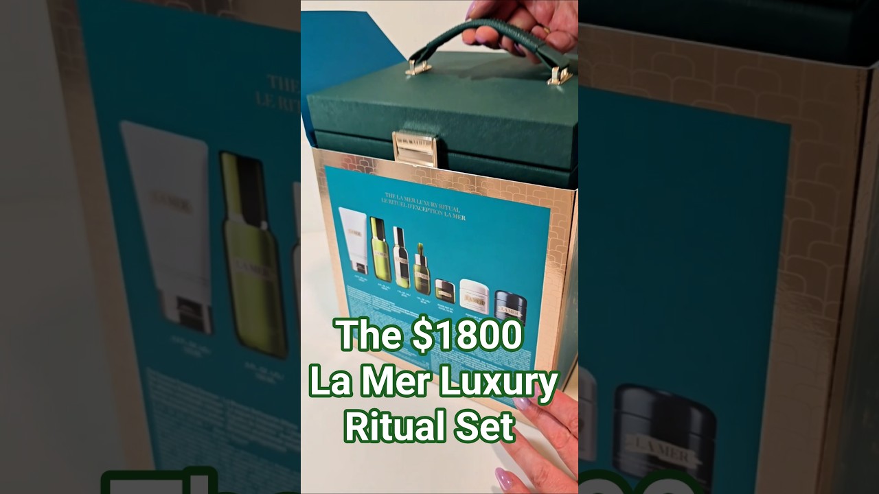 The $1800 La Mer Luxury Ritual Set – The Gift of a Lifetime