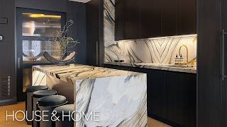 This Designer Colour Drenched His 750 Sq. Ft. Condo In Bold, Moody Hues