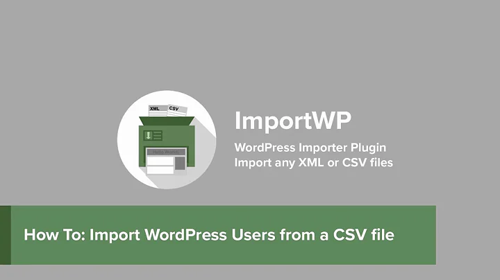 ImportWP: How to Import WordPress Users from a CSV File