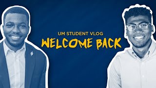 University of Michigan Student Vlog: Welcome Back Wolverines!