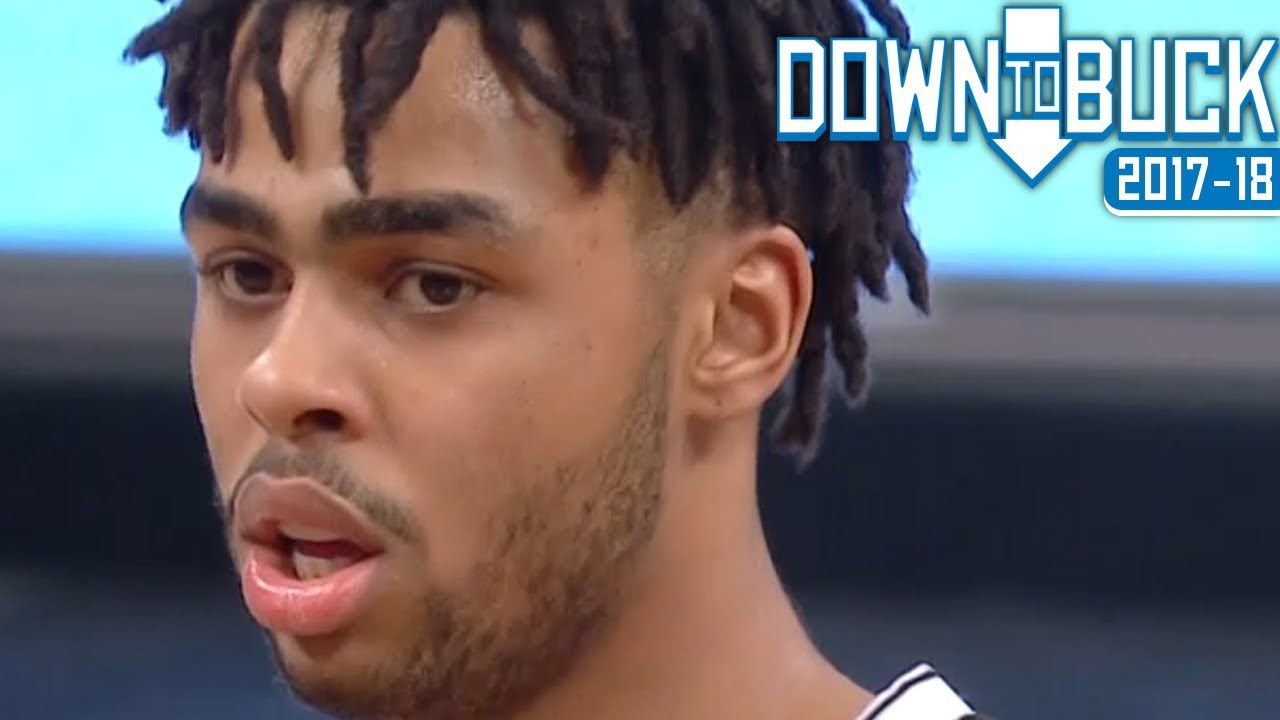 D'Angelo Russell 32 Points/7 Threes Full Highlights (3/13/2018) - YouTube