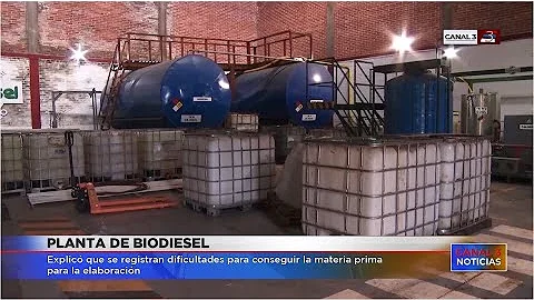 La Planta de Biodiesel sigue recepcionando aceite usado de cocina para  elaborar de combustible