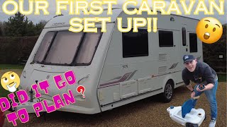 We bought a second hand caravan our first ever caravan set up was it a big fail?