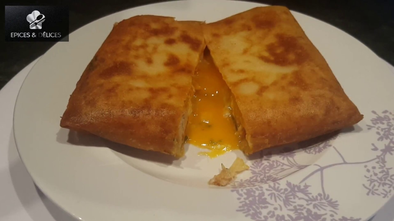 بريك عنابي بالتونة والبيض /brick au thon et oeufs