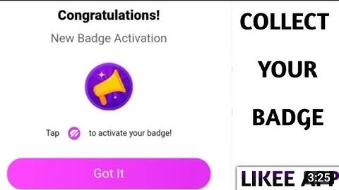 How to get likee app new Badges likee app new badges free