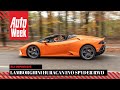 Lamborghini huracan evo spyder rwd  autoweek review  english subtitles
