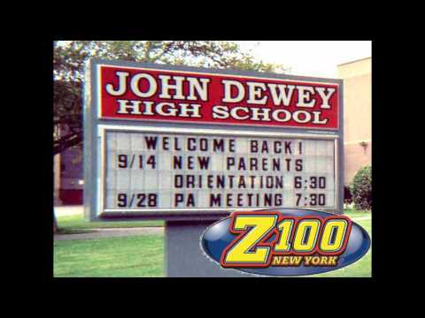 Z100 Addresses John Dewey High School