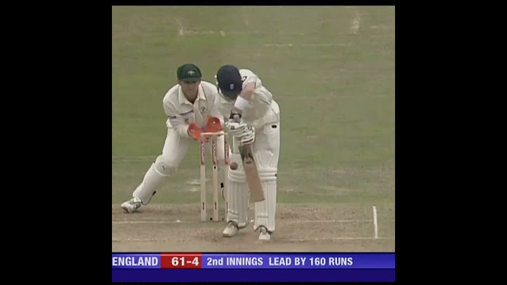 Shane Warne Most Dangerous Leg Break Delivery In Cricket - Massive Turn