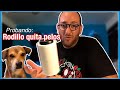 Como QUITAR PELOS DE PERRO de tu ropa, coche o sofa - rodillo quita pelos - ideal para LIMPIAR PELOS