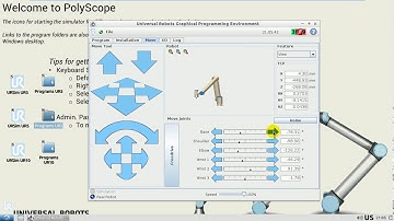 Universal Robots URSim Tutorial1 Intro & Movel