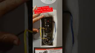 Electric water heater popping the reset button?  Watch the full video to learn why! #plumber