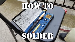 how to solder a wire using power probe soldering kit