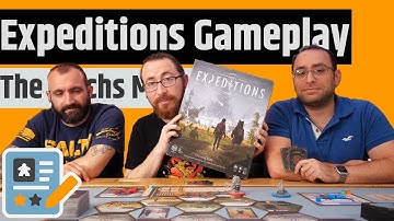 Expeditions Gameplay - A 3 Player Gameplay In 80 Minutes