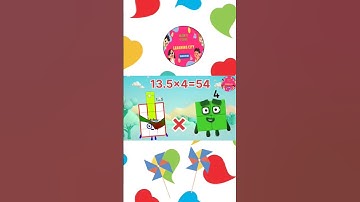 Hand To Mind Numberblocks Decimal Multiplication #youtubeshorts #learntocount #shorts