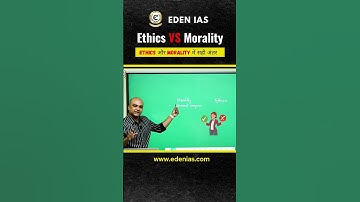 Difference Ethics VS Morality #upsc #ethics #civilservices
