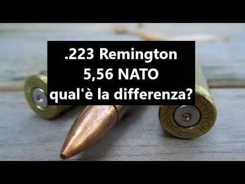 .223 Remington vs. 5,56 NATO: qual è la differenza