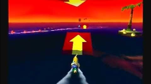 Crash Bandicoot 3: Warped - Level 26: Ski Crazed (Gem Get)