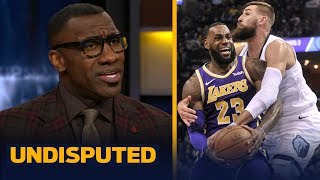 Shannon Sharpe: LeBron carrying the Lakers to playoffs may be too big of a burden | NBA | UNDISPUTED