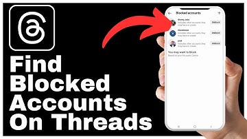 How To Find Blocked Accounts On Threads