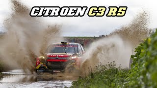 Citroën C3 R5  drifts, launch control and action 2019