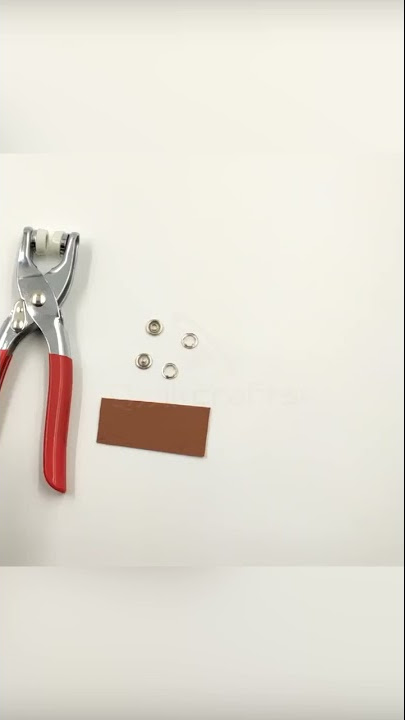 How to Use Snaps Buttons Fastener Pliers 2021