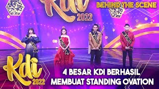 Layaknya Macan Panggung! 4 Besar Kontestan KDI Berhasil Membuat Juri Standing Ovation | BTS KDI 2022