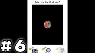 Who is Brain Teaser Riddles Level 6 Where is the black cat? Gameplay Walkthrough Solution screenshot 1