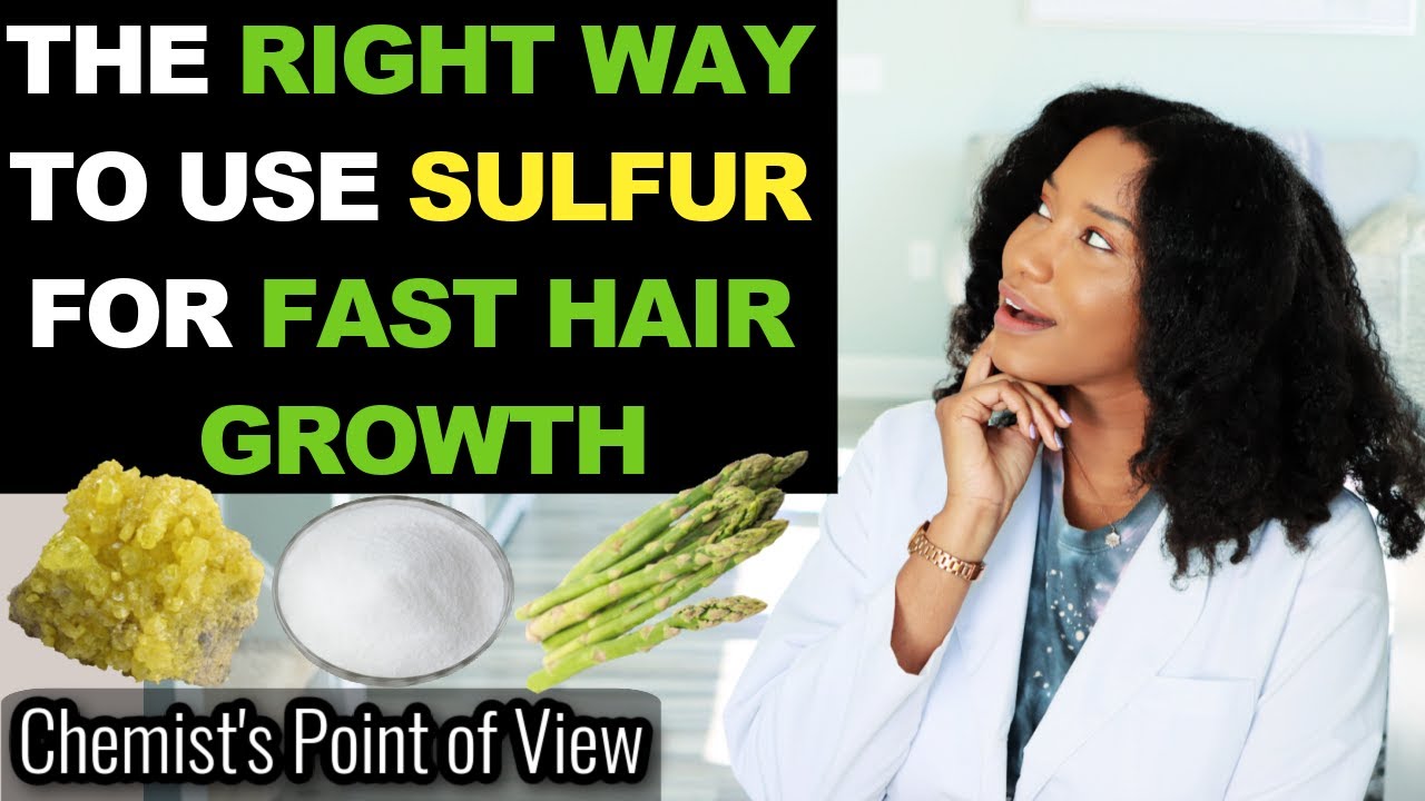 THE RIGHT WAY TO USE SULFUR FOR FAST HAIR GROWTH! - YouTube
