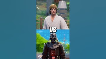 Boss Darth Vader Meets NPC Luke Skywalker in Fortnite! #fortnite #starwars