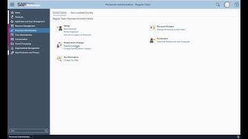 SAP Business ByDesign -Transfer Employees