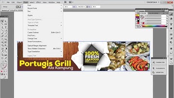How To Creat Outline in Adobe Illustrator CS5 | Tutorial