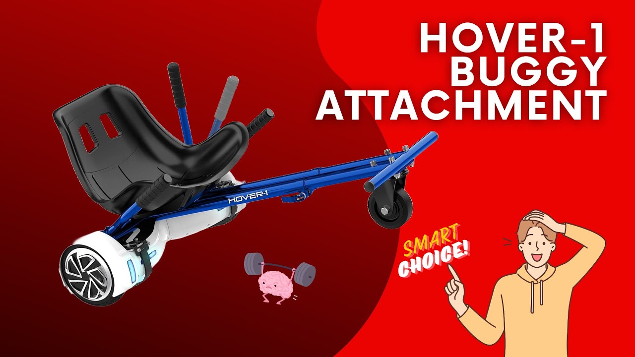 Turn Your Hoverboard into a Go-Kart! | Hover-1 Attachment Review