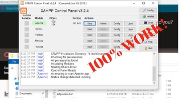 CARA MUDAH KONFIGURASI ORACLE DAN WEB SERVER APACHE PADA KOMPUTER/LAPTOP