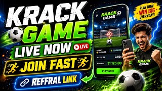Krack Game Is Live Now | Signup Process via Trust Wallet, MetaMask, and TokenPocket screenshot 5