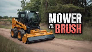 Pushing This Chinese Flail Mower to Its Breaking Point