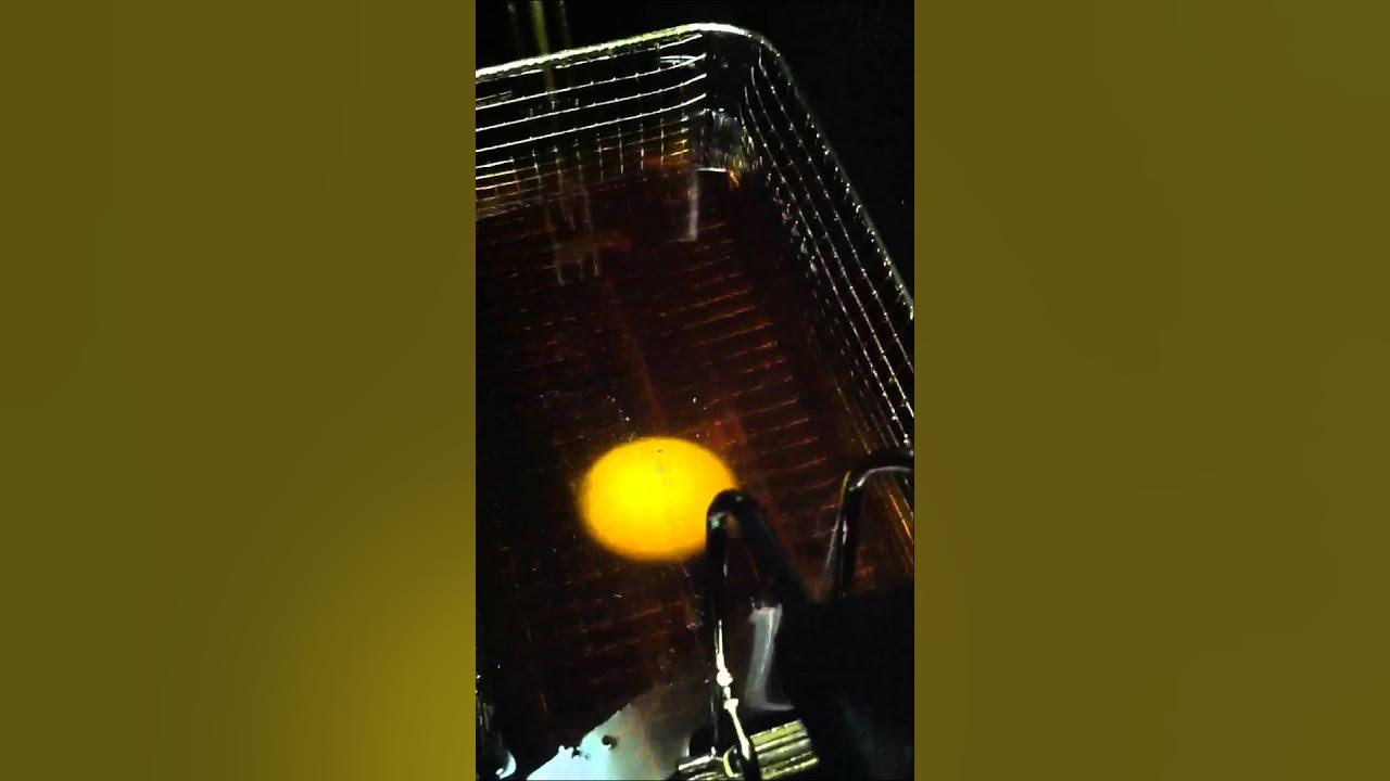 Can you deep fry an egg? (Drunk Frying) YouTube