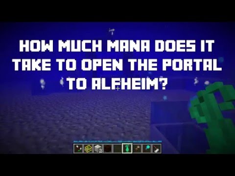 How Much Mana Does it Take to Open Alfheim Portal?