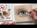 How to Paint an Eye with Acrylics | START PAINTING with this tutorial!