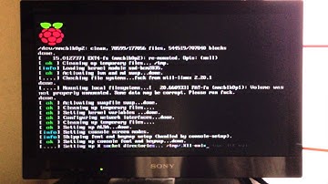 Raspberry Pi + Raspbian OS を初回起動したときの挙動