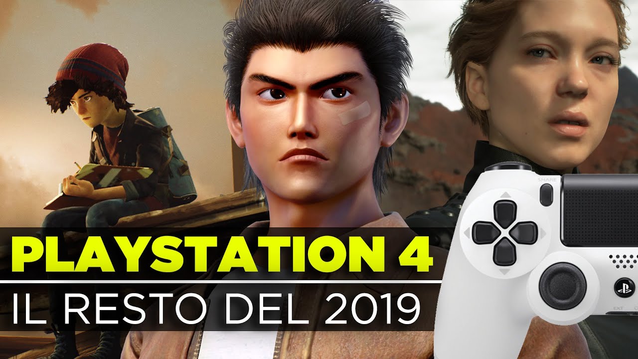 PlayStation 4: i migliori giochi PS4 in uscita a fine 2019 - YouTube